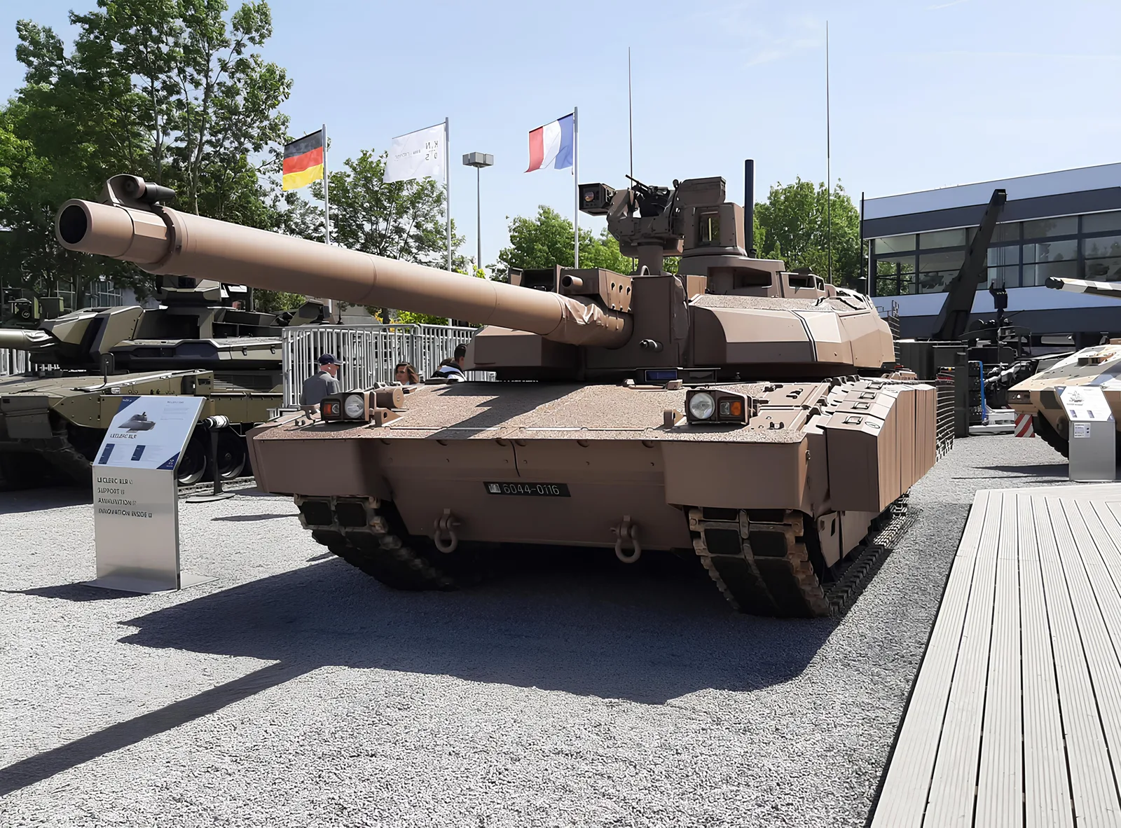 The Leclerc XLR, France's modernized main battle tank.