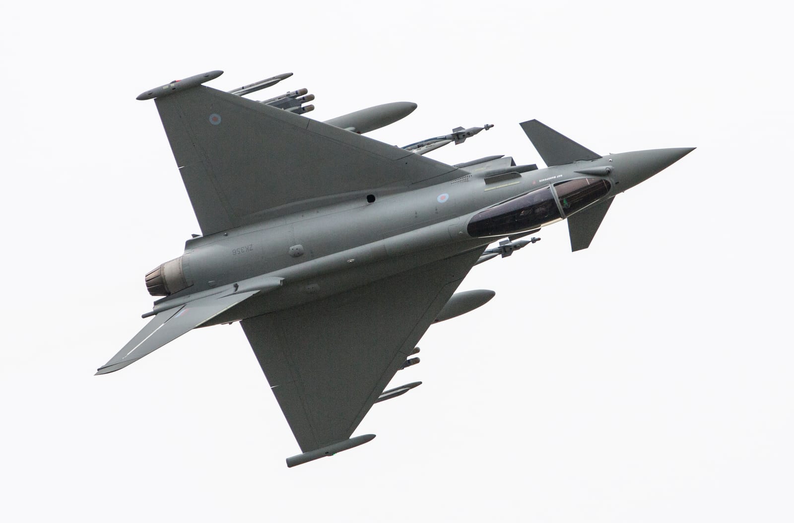 Royal Air Force Eurofighter Typhoon FGR4 in flight