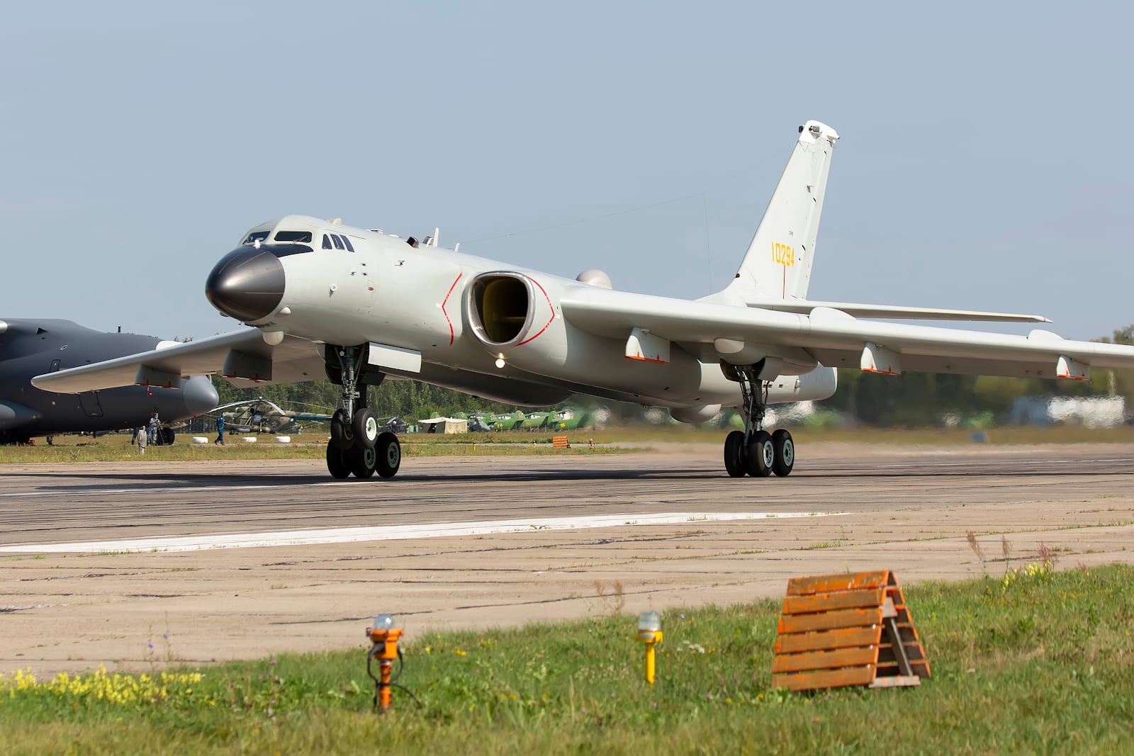 China's PLA Drills at Scarborough Shoal With Bombers, Warships