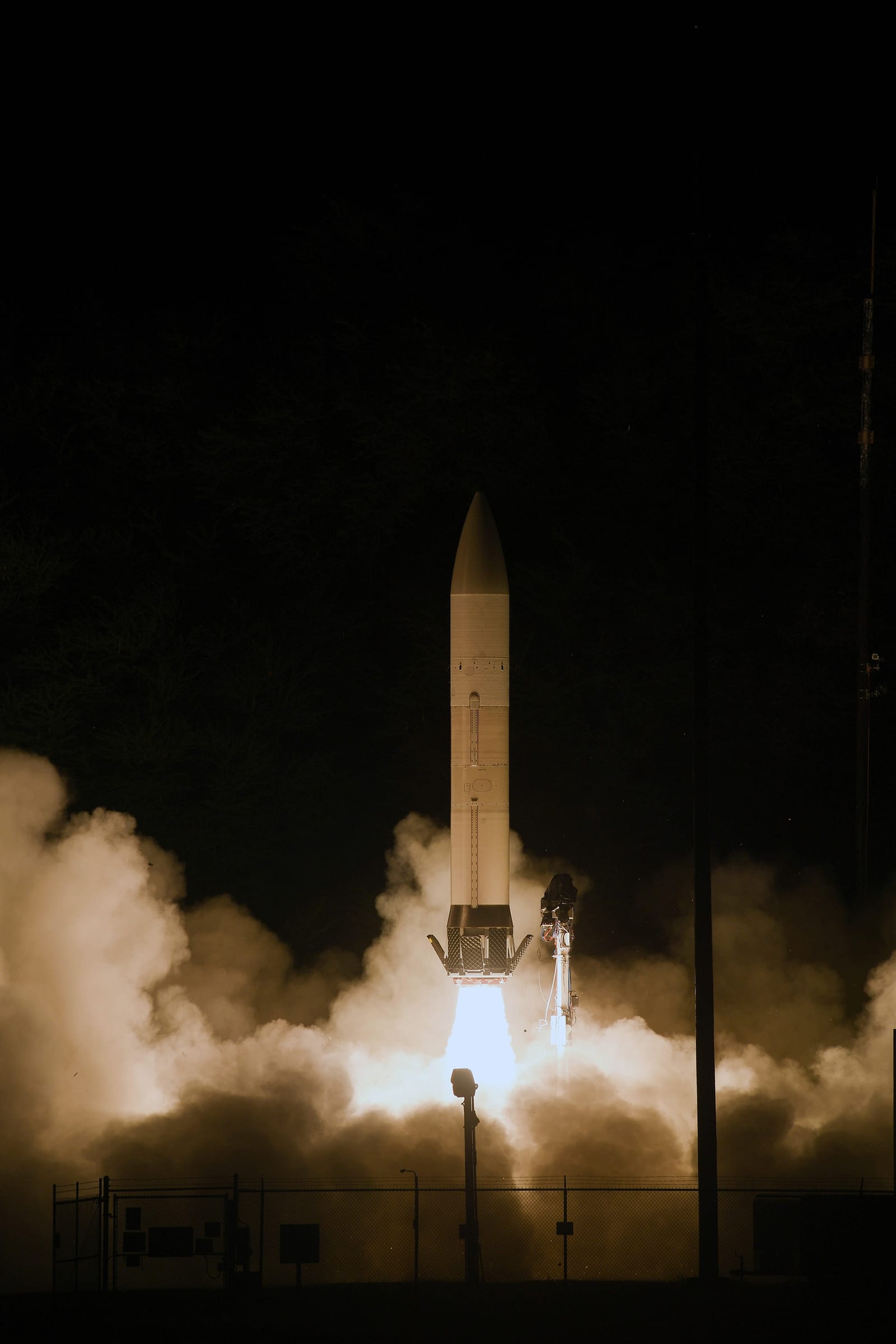 Common Hypersonic Glide Body launched from the Pacific Missile Range Facility in Kauai, Hawaii, during a joint Navy-Army flight test