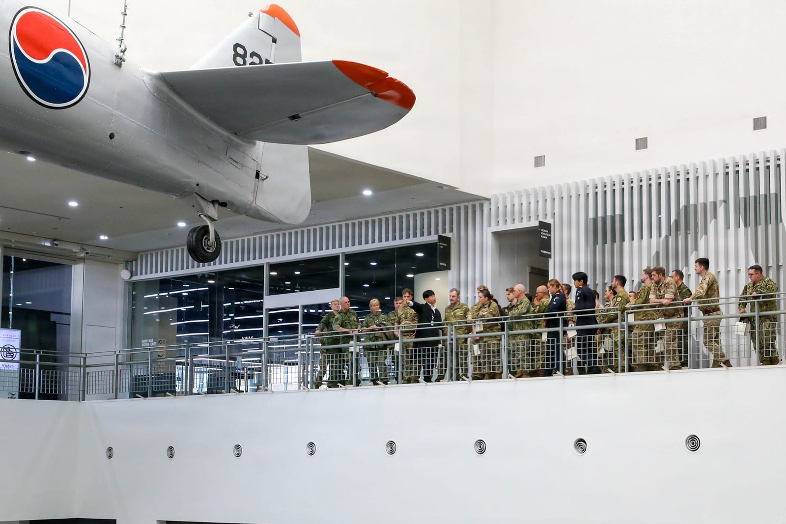 United Nations Command and multinational forces visit the Joint Security Area at Panmunjom, South Korea