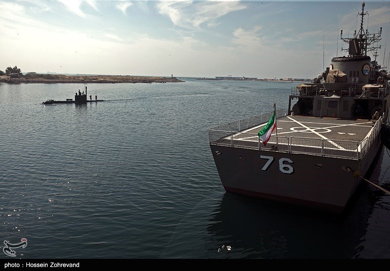 US Sea Drones Strike Iran Sub Base in Combat First