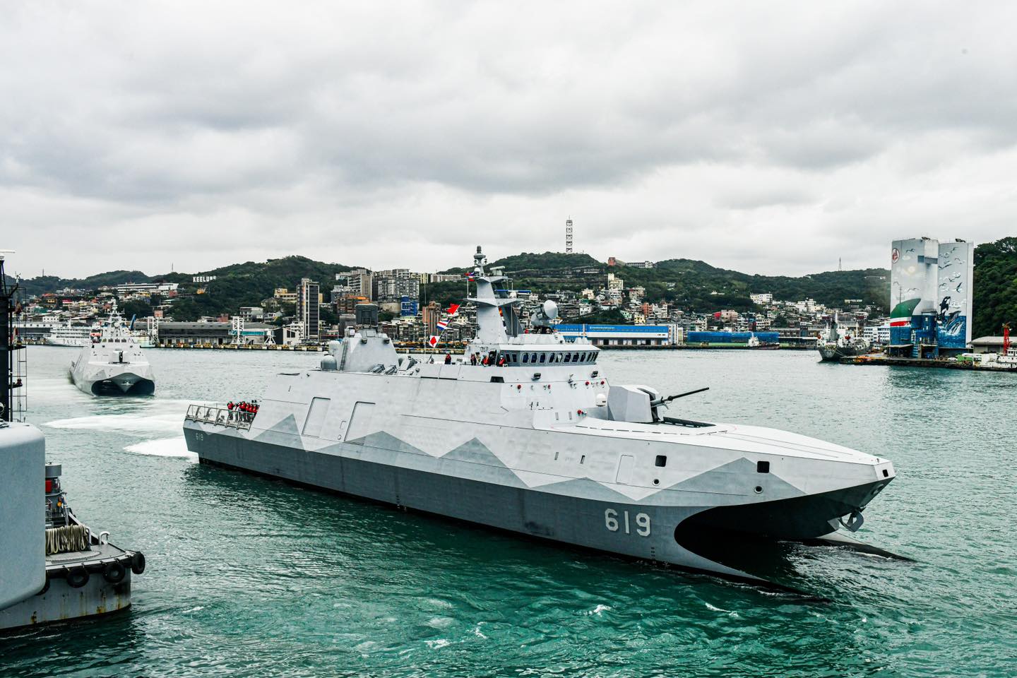 Taiwan Commissions First of Five New Stealth Corvettes