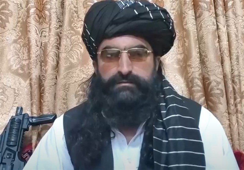 Portrait of Noor Wali Mehsud, leader of Tehrik-e-Taliban Pakistan