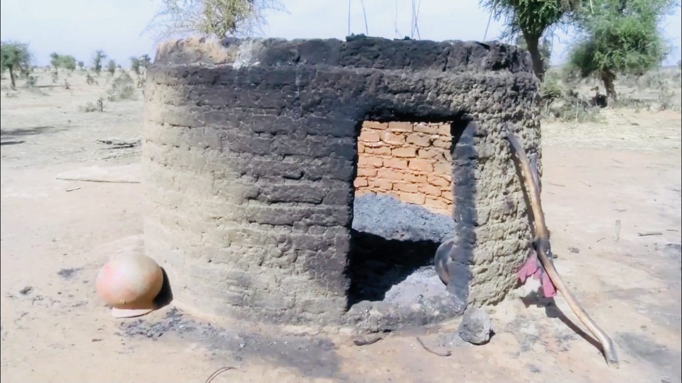 A burned house in Yirgou, Burkina Faso, photographed days after the January 1, 2019 massacre of Fulani residents