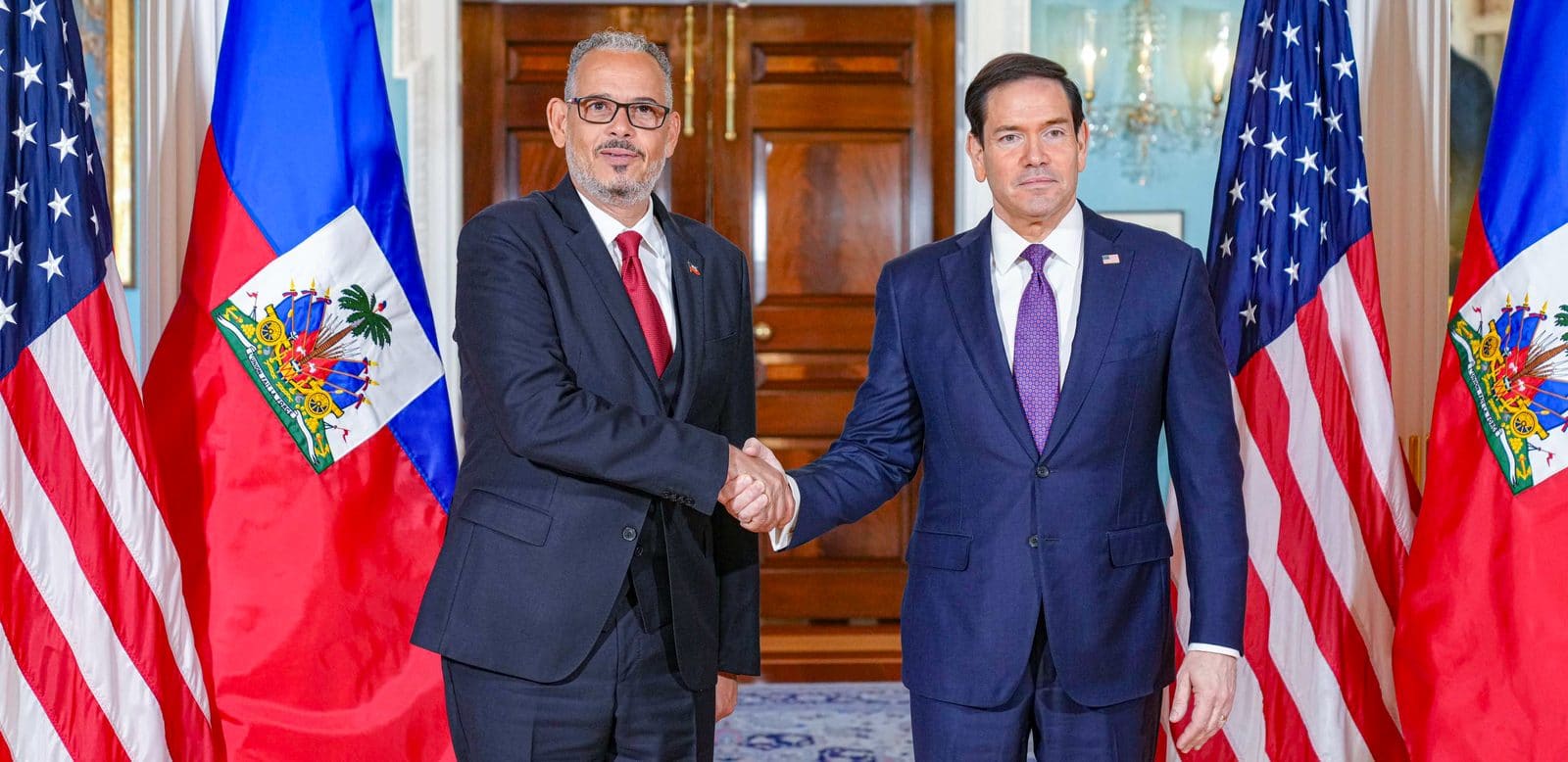 Haitian Prime Minister Alix Didier Fils-Aimé, who became sole executive authority after the Transitional Presidential Council's mandate expired