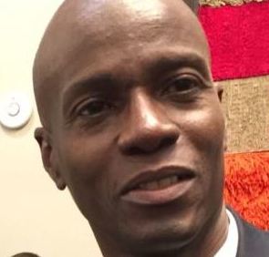 Haitian President Jovenel Moïse in a public appearance