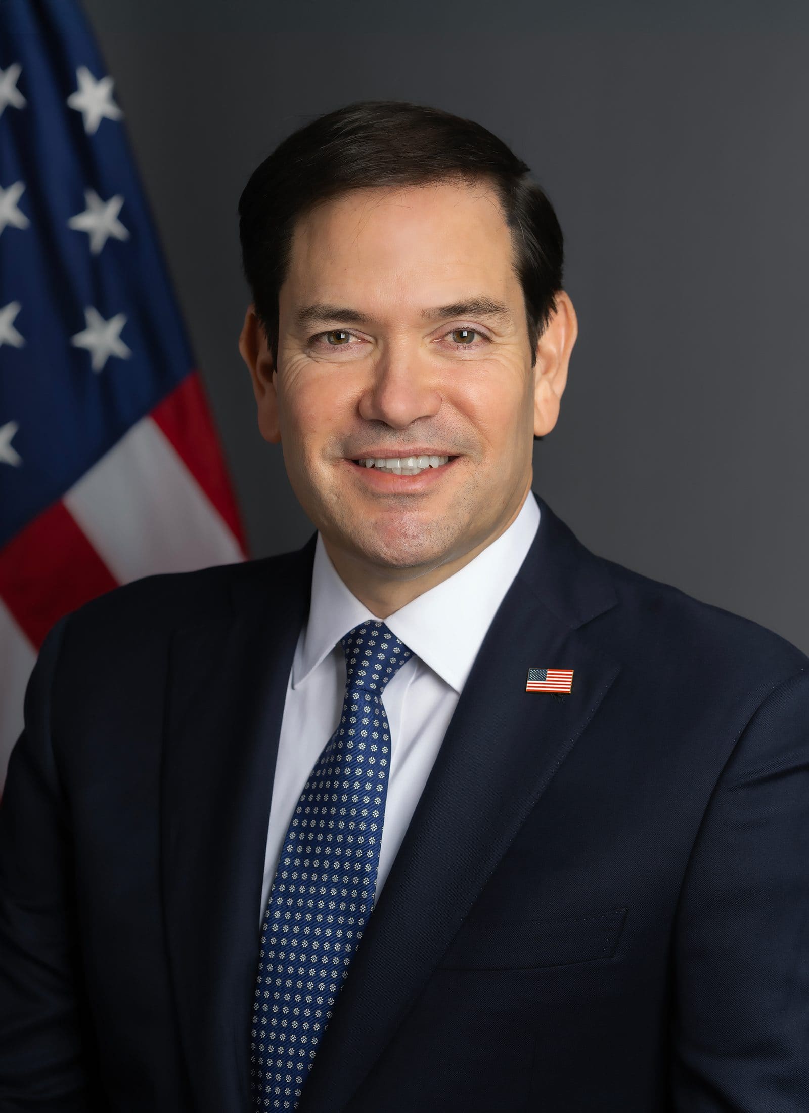 Official portrait of US Secretary of State Marco Rubio