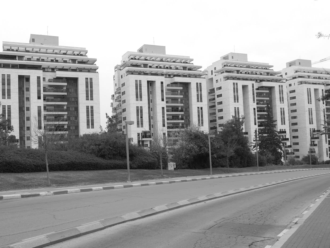 A residential apartment complex in Beit Shemesh, Israel