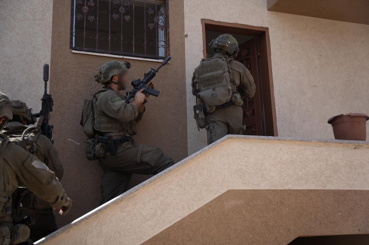 Golani Brigade combat team activity during Operation Gideon's Chariots, the codename for the May 2025 Gaza offensive