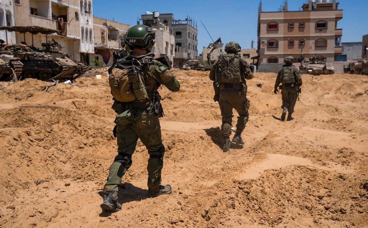 Israeli Givati Brigade combat activity in east Rafah during the offensive, May 2024