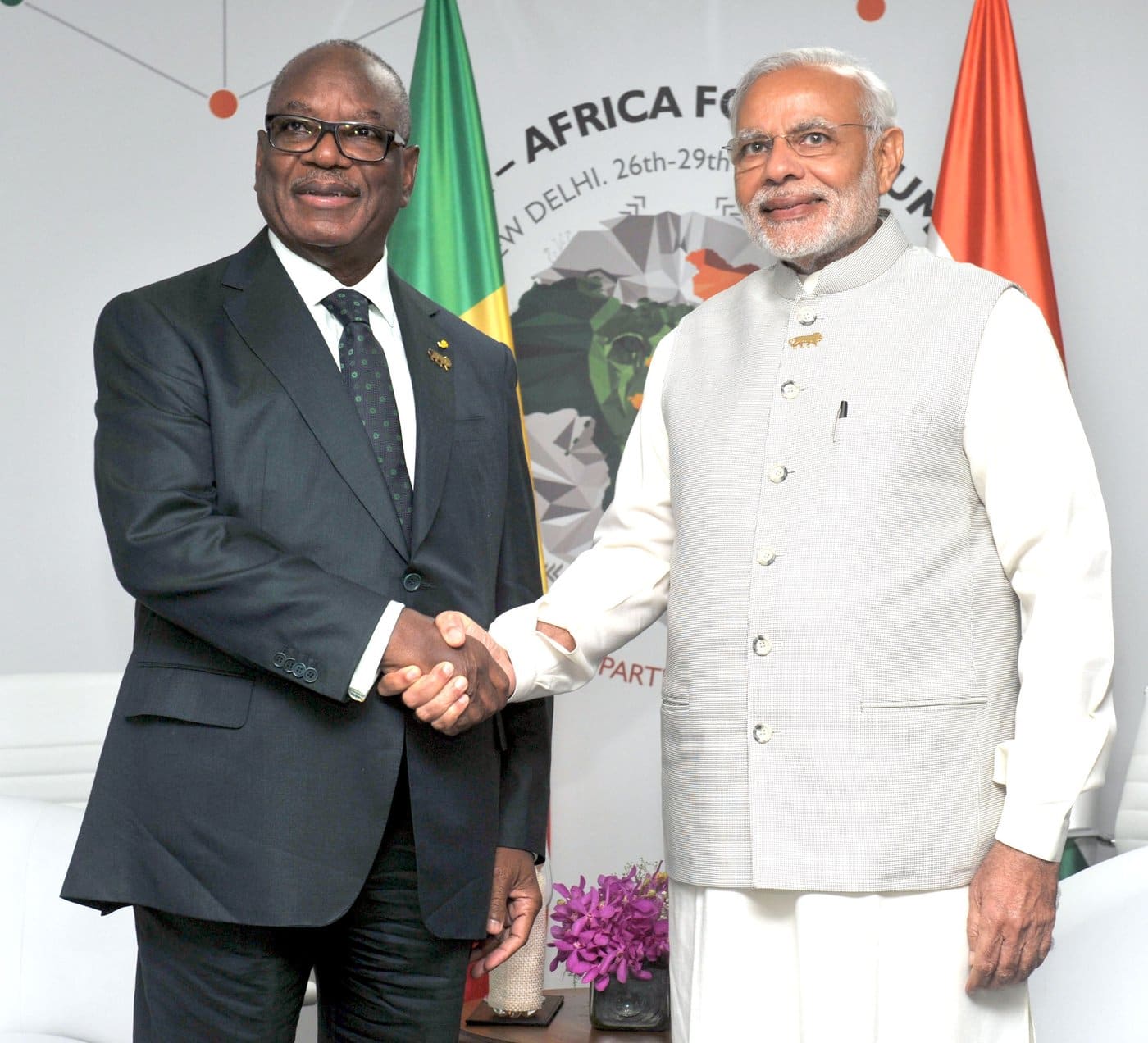 Malian President Ibrahim Boubacar Keita in October 2015