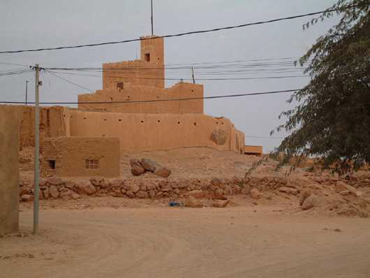 The colonial-era fortress in Kidal, Mali, the historic seat of the town's changes of control