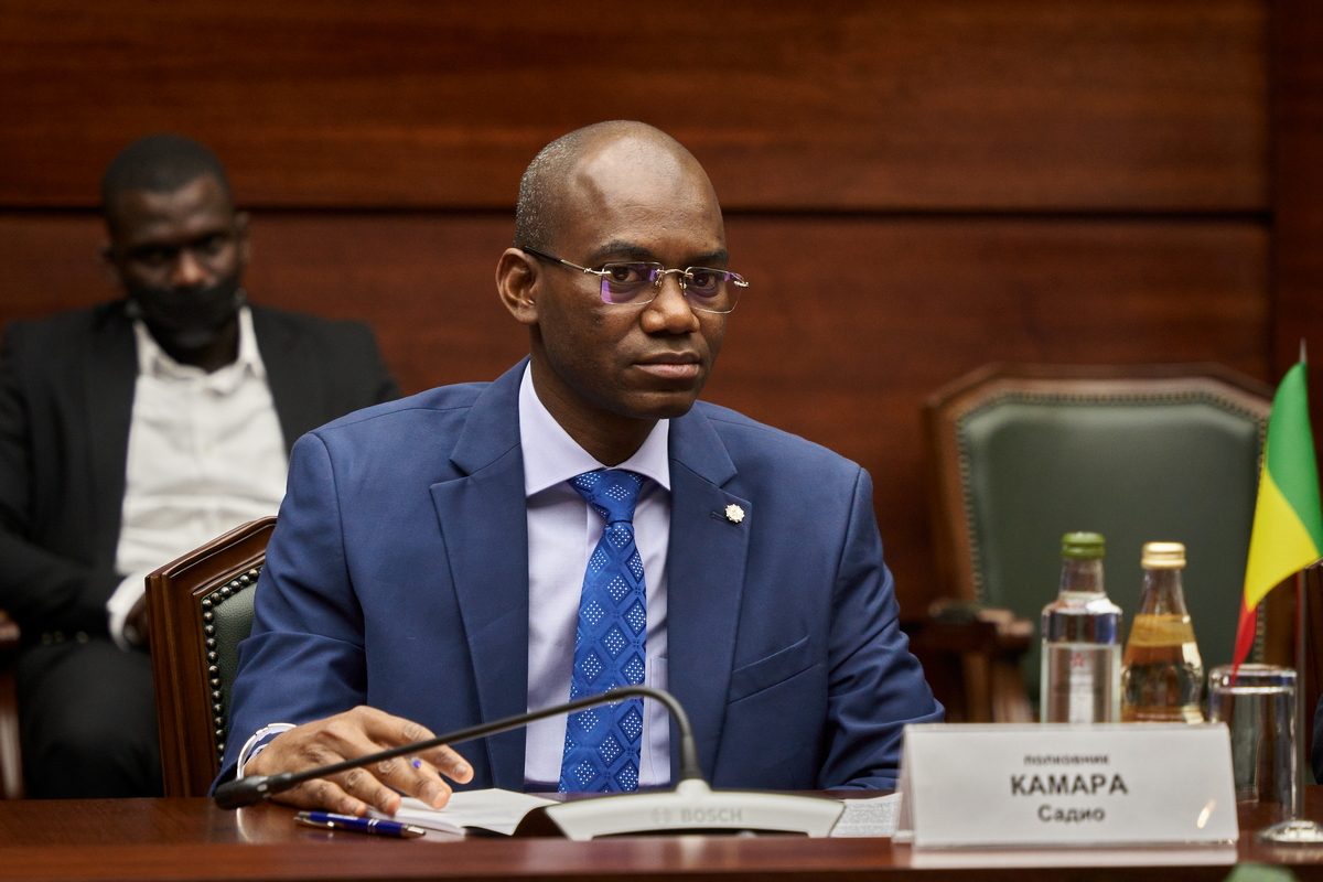 Malian Defense Minister Sadio Camara, photographed in 2022
