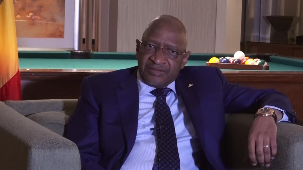Malian Prime Minister Soumeylou Boubeye Maiga, photographed days after the Ogossagou massacre in March 2019