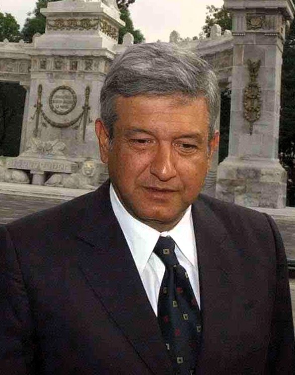 Portrait of Andrés Manuel López Obrador, whose government ordered the DEA-vetted anti-narcotics unit disbanded in 2022