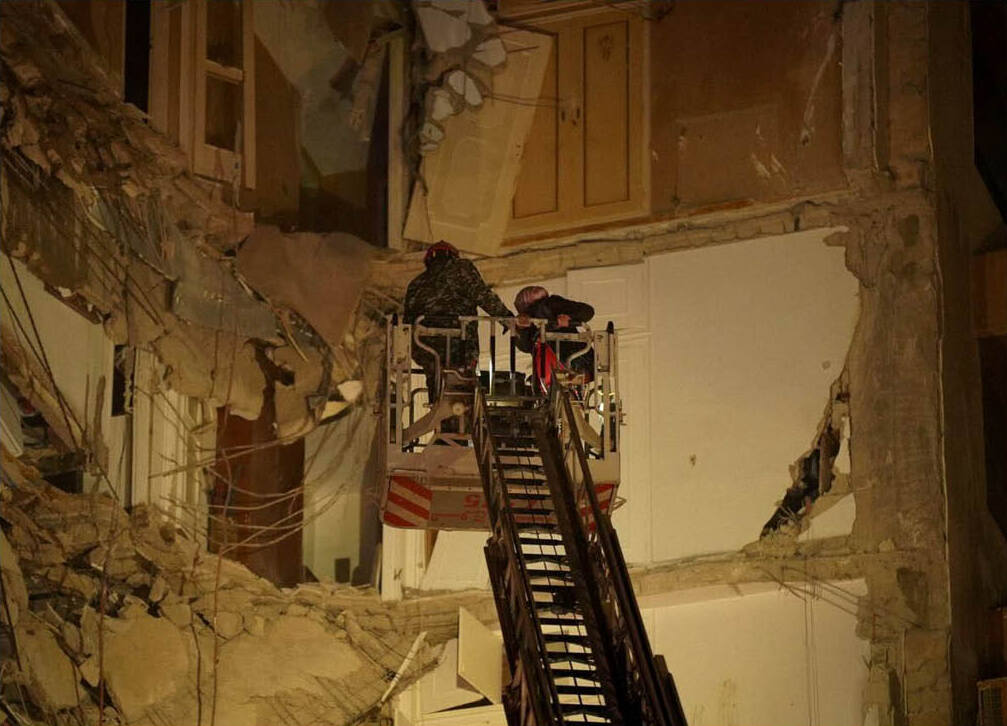 Aftermath of Israeli strikes on Beirut during Operation Eternal Darkness, April 8, 2026