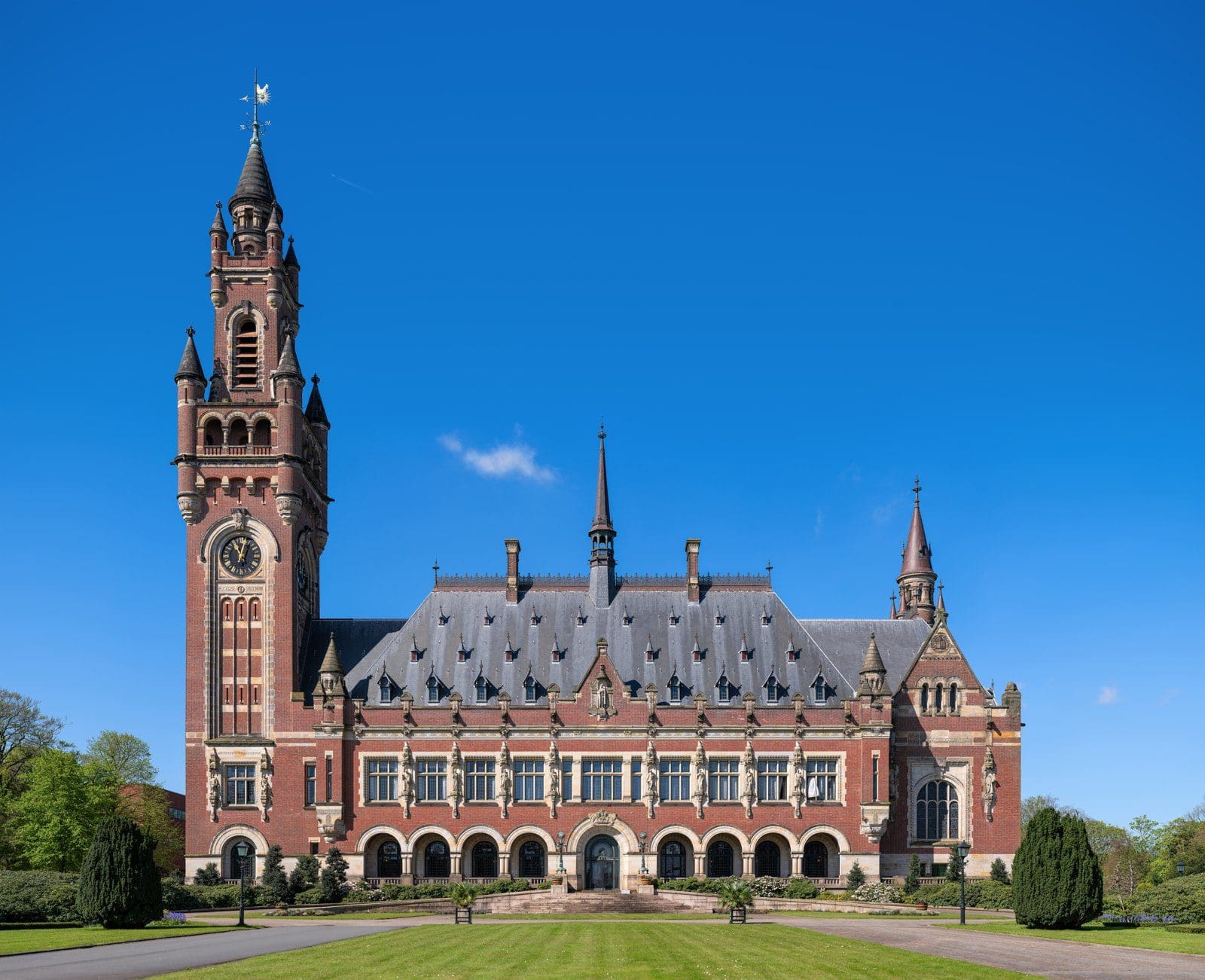 The Peace Palace in The Hague, seat of the International Court of Justice