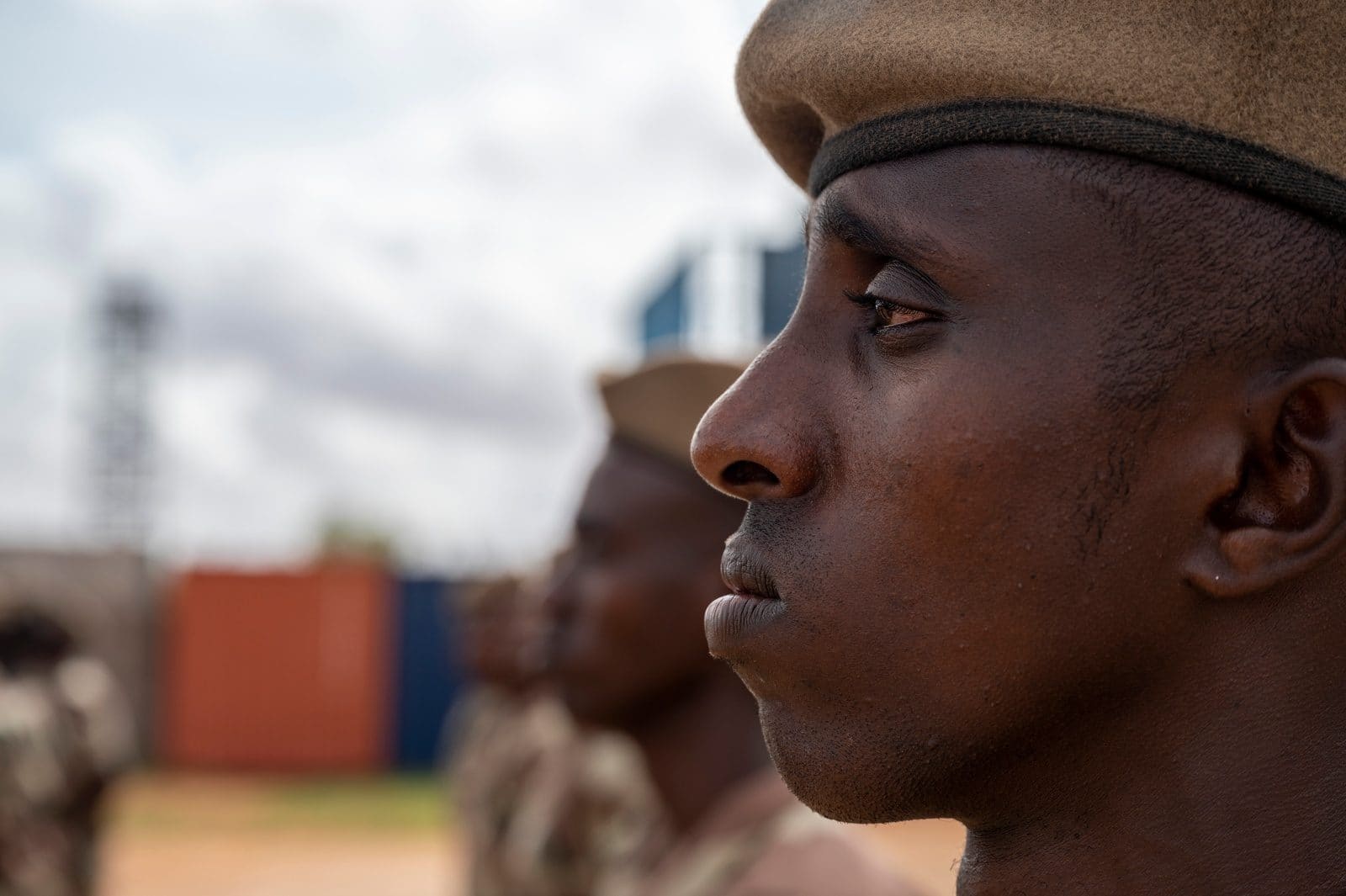 Somali National Army members graduate a training course to become Danab commandos at Baledogle Airfield