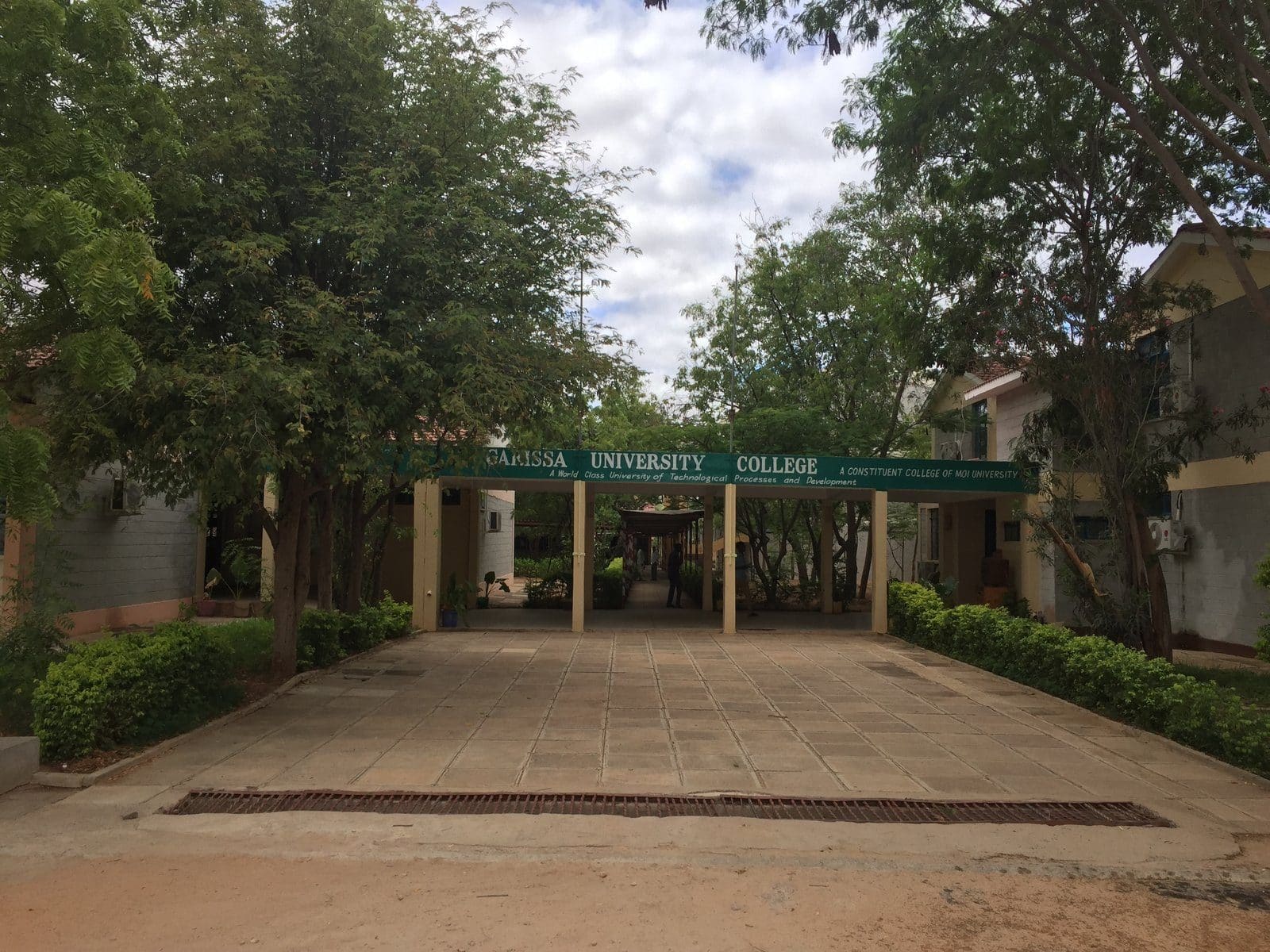 The campus of Garissa University (formerly Garissa University College) in northeastern Kenya