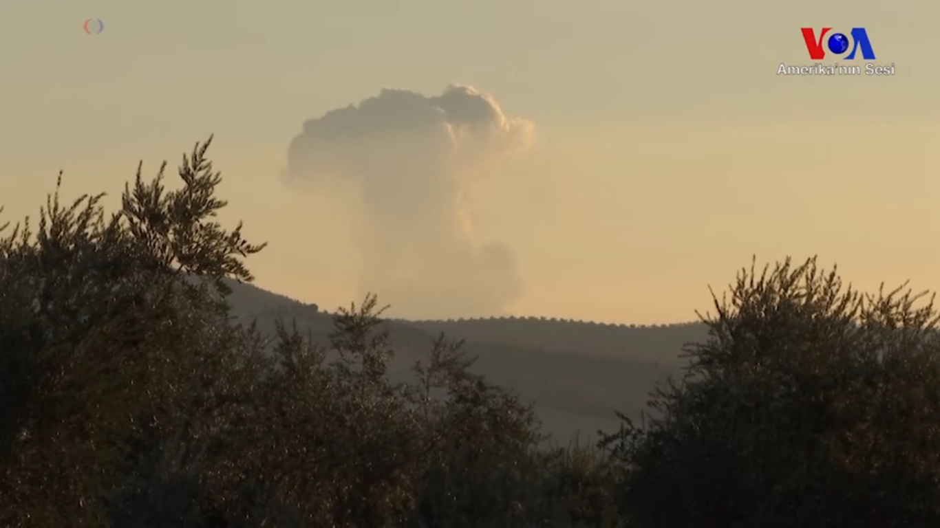Turkish-backed forces during the opening of the operation into Afrin, January 2018