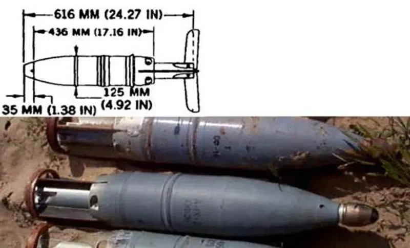 KBP Instrument Design Bureau 3OF26 HE-FRAG, view 1