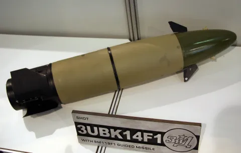 KBP Instrument Design Bureau 9M119 Refleks gun-launched ATGM