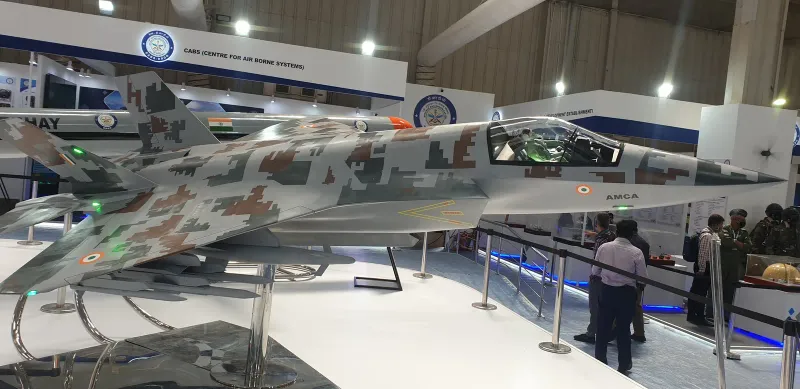 Hindustan Aeronautics Limited AMCA, view 1