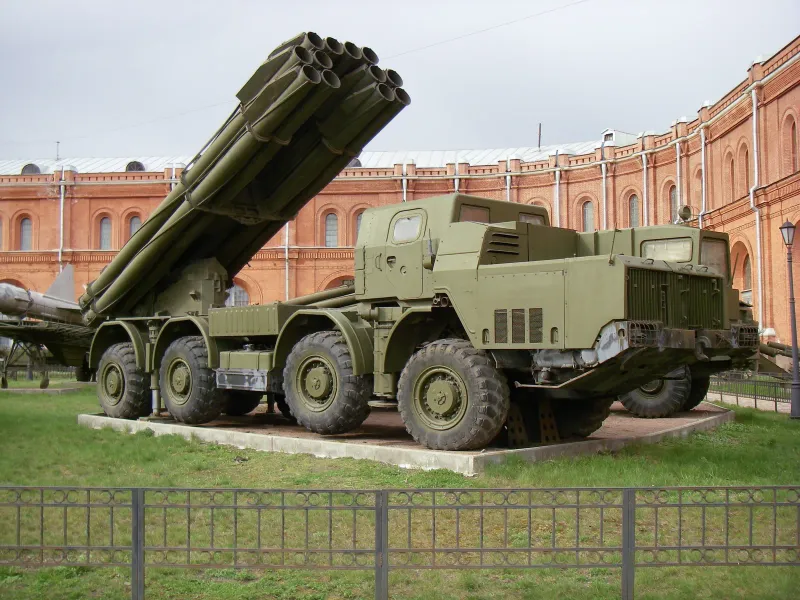 Splav BM-30 Smerch, view 1
