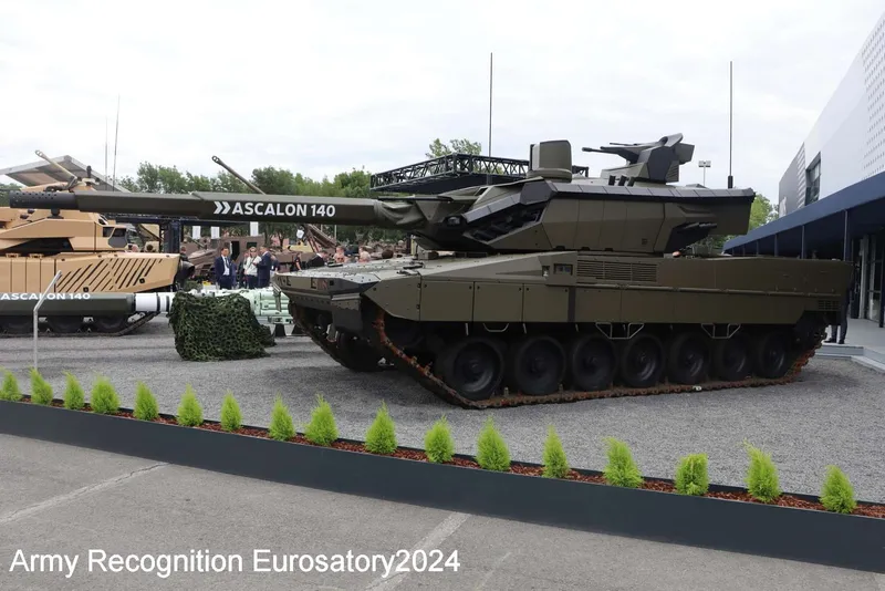 KNDS EMBT (Enhanced Main Battle Tank), view 1