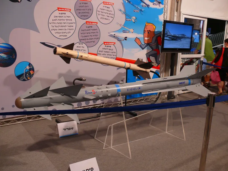 Rafael Advanced Defense Systems Python 4, view 1