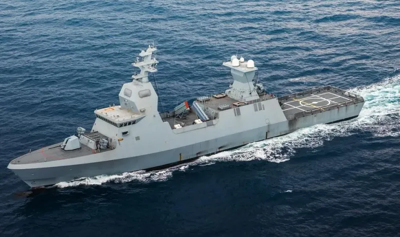 Israel Shipyards Sa'ar 6, view 1