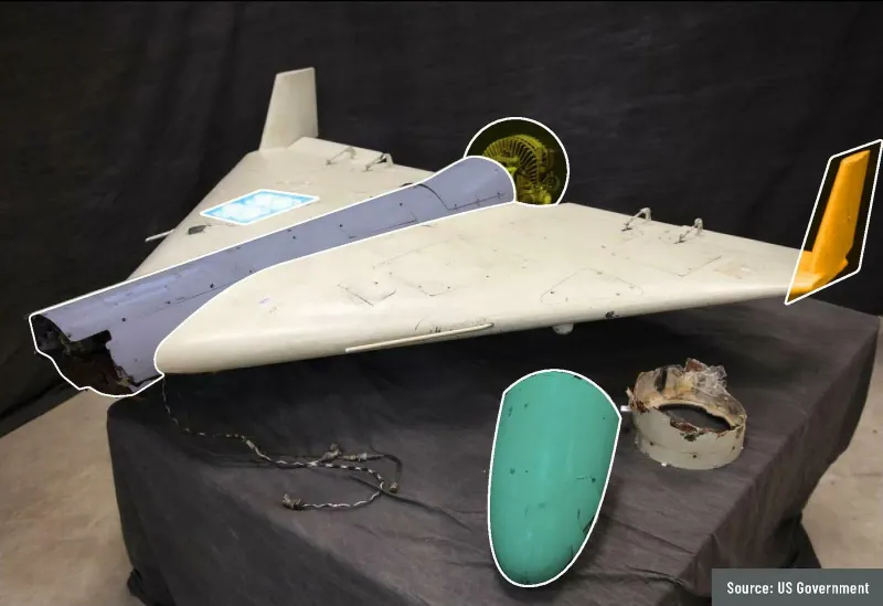 HESA (Iran Aircraft Manufacturing Industrial Company) Shahed-131, view 1