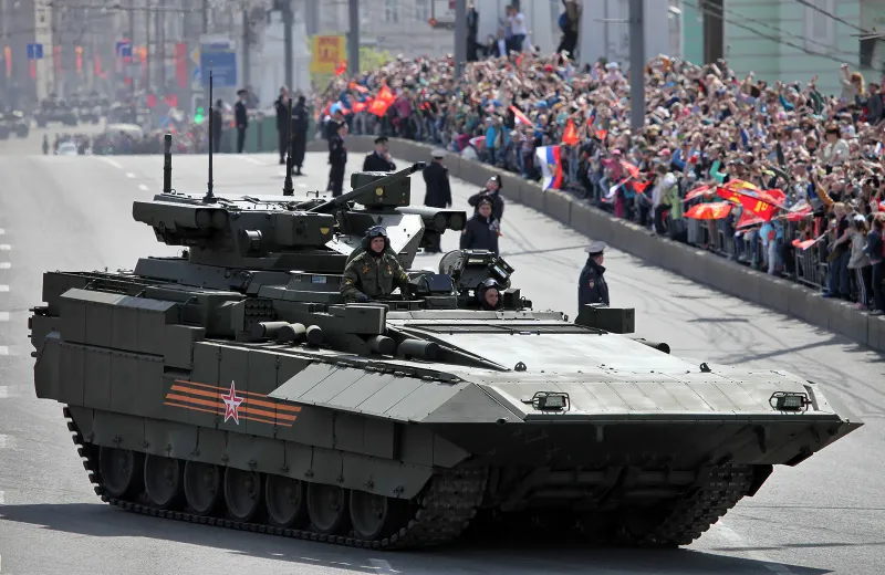 Uralvagonzavod T-15, view 1