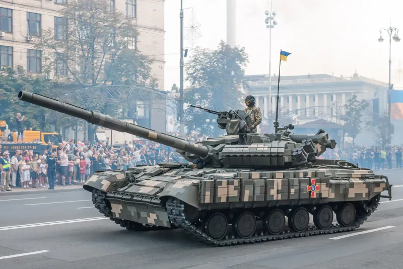Morozov Kharkiv Machine Building Design Bureau T-64BV, view 1