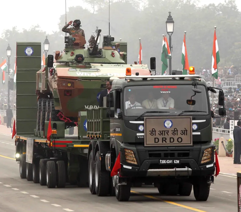 Tata Advanced Systems Limited Kestrel WhAP 8x8, view 1
